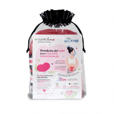 ALMOHADILLA TÉRMICA SILFAB CORAZÓN C/FUNDA AL90-FEM