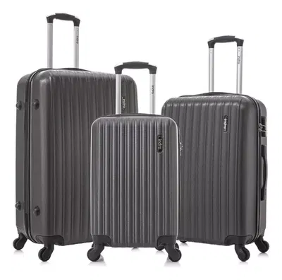 VALIJA BE ONE RIGIDA X3 UNIDADES 20" 24" 28" SILVER CYO1