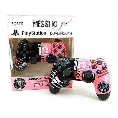 JOYSTICK PS4 INTER MIAMI Y LEO MESSI