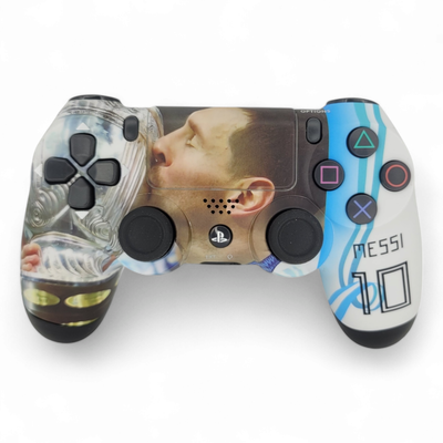 Joystick PS4 SELECCION ARGENTINA Y MESSI