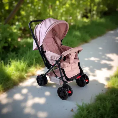 COCHE CUNA FUNKY CIELO ROSA FUNKYJM-3