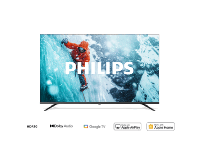 SMART TV PHILIPS 58" 4K GOOGLE TV 58PUD7310/77