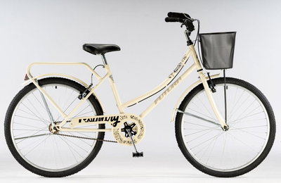 BICICLETA URBANA FUTURA MOD. COUNTRY R26 BEIGE
