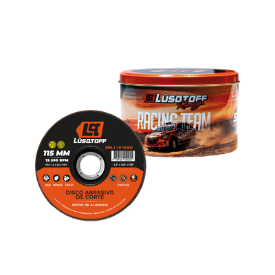 DISCOS ABRASIVOS DE CORTE LUSQTOFF DAL1151650 1,6