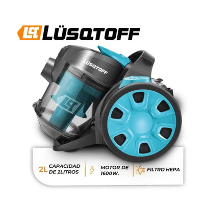ASPIRADORA CICLÓNICA LUSQTOFF SIN BOLSA 2 LTS LQ-ASPH28