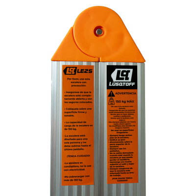 ESCALERA ULTRACOMPACTA LUSQTOFF LE25 5 X 2
