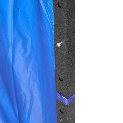 GAZEBO KANJI AZUL 3X3 CON PAREDES KJ-CAMPGAZ03
