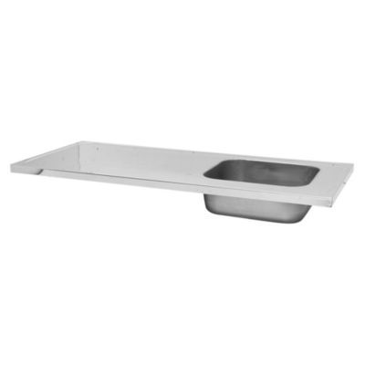 MESADA ACERO INOXIDABLE PLATINUM 3006MA 140 X 60 CM