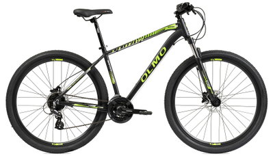 BICICLETA MTB OLMO SAFARI 290 TALLE 18 DISC. HIDR. NEGRA/VERDE