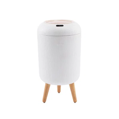 CESTO DE BASURA NÓRDICO INTELIGENTE BLANCO WAGGS 9 LTS TRSH01