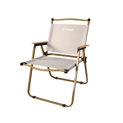 REPOSERA SILLA PLEGABLE WAGGS BEIGE TELA OXFORD 600D REPO02B