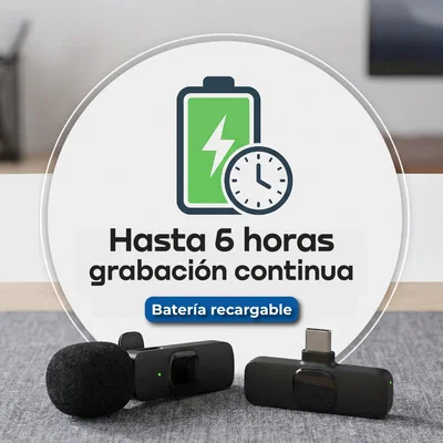 MICRÓFONO CORBATERO INALÁMBRICO WAGGS MICR01