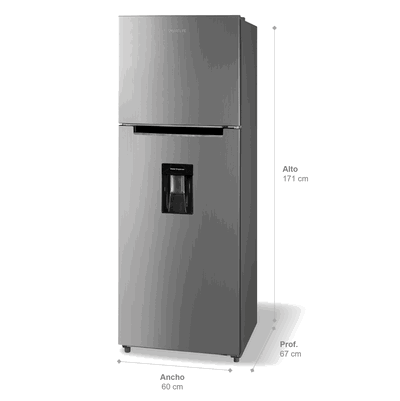 HELADERA SMARTLIFE 354 LTS SL-RNF370SDINV NO FROST INVERTER