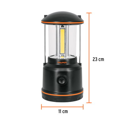 LINTERNA FAROL LED IDEAL CAMPAMENTO TRUPER LACA-3D