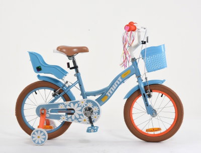 BICICLETA R16 MINT ANNA CELESTE Y MARRÓN