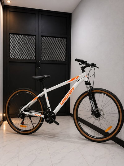 BICICLETA LUSQTOFF MTB AERONX ALUMINIO R29 TM BLANCO