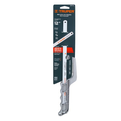 MINI ARCO DE SIERRA TRUPER 30 CM MAT-12