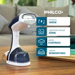 PLANCHA VERTICAL VAPORIZADOR PHILCO GSP6008NS