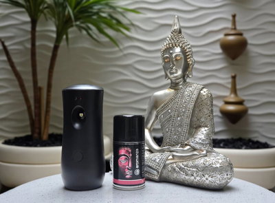 DISPENSER AEROSOL COLOR NEGRO