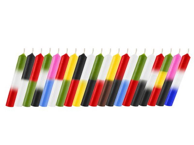 Velas cortas santorales