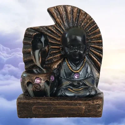 CASCADA DE HUMO NIÑO BUDA