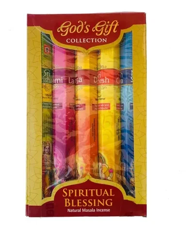 SAHUMERIOS DE LOS DIOSES DIOSES X 5 TUBO HEX 20 VARILLAS