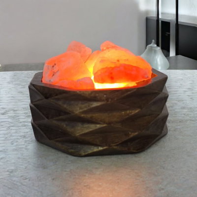 LAMPARA DE SAL NUMERO 4, COMPLETA