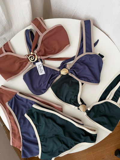 bikini tiro alto con avio 