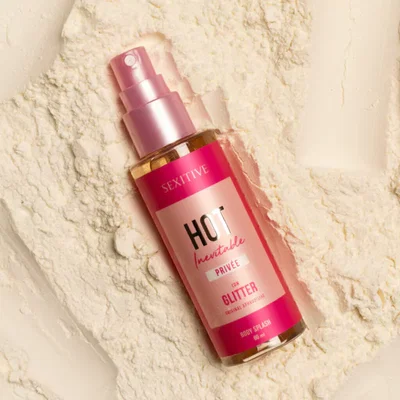 Body Splash Hot Inevitable Privée con glitter - 60ml