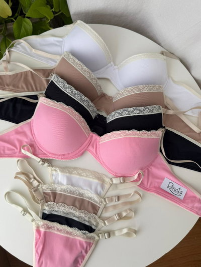 Conjunto Push Up - Morley con Puntilla