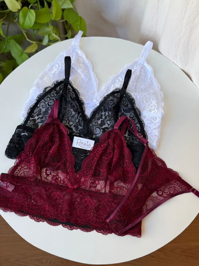 Conjunto de Encaje Bralette