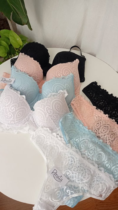 Conjunto Armado Push Up - Total Encaje