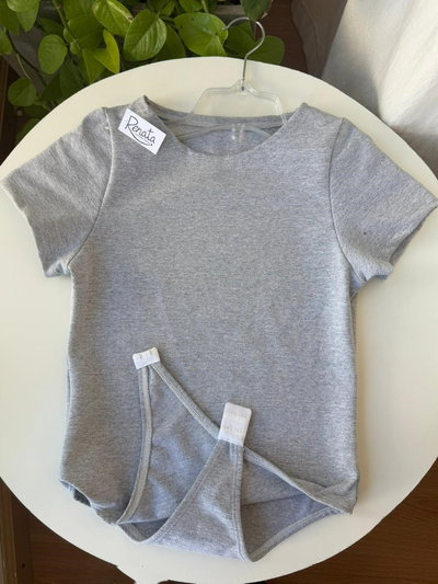 Body Lycra Mangas Cortas