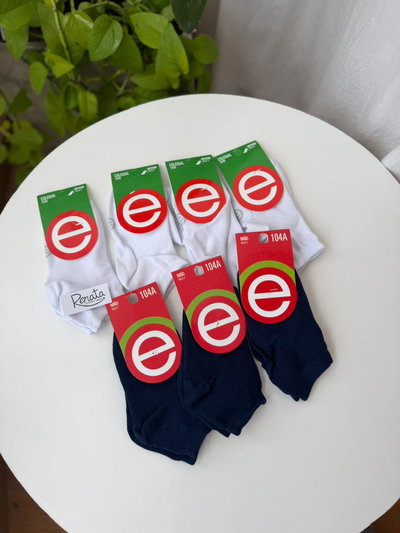  Soquetes Elemento Niño/a Talle 2 (Colegiales)