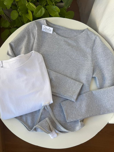 Body Lycra Mangas Largas