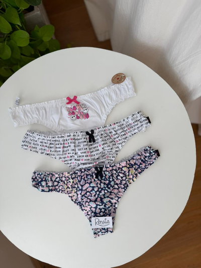 Colaless Frufru de Algodón