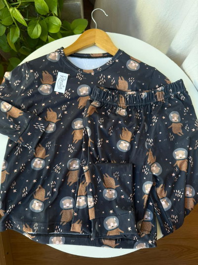 Pijama Space Osito - (Unisex)