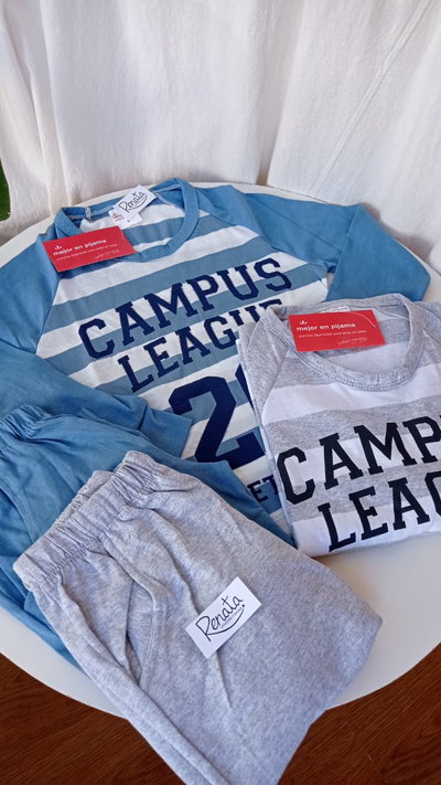 Pijama de Algodón Niños - CAMPUS