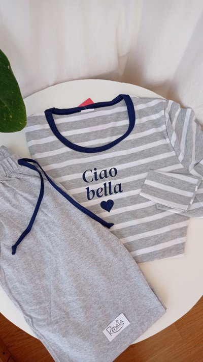 Pijama de Jersey Algodón Adulto - Ciao Bella 