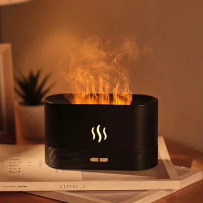Humidificador efecto fuego 