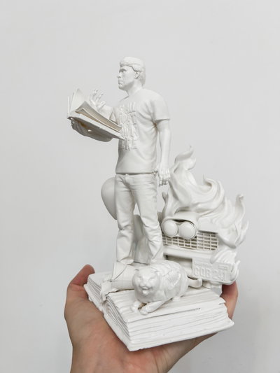 Escultura Stephen King diorama