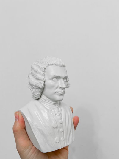 Busto de Jean-Jacques Rousseau