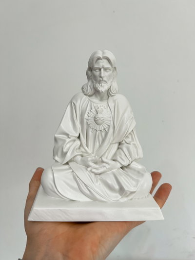 Jesús meditando 