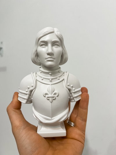 Busto de Juana de Arco