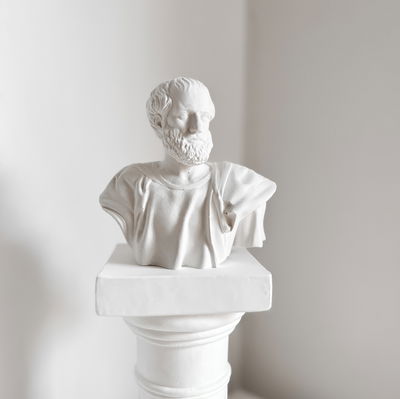 Escultura Aristóteles 14cm