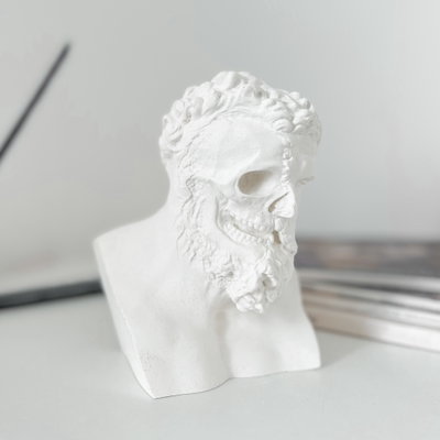 Escultura Hércules Calavera 15cm