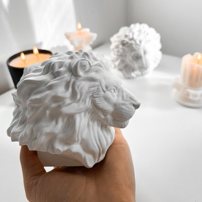 Escultura Leon 10cm