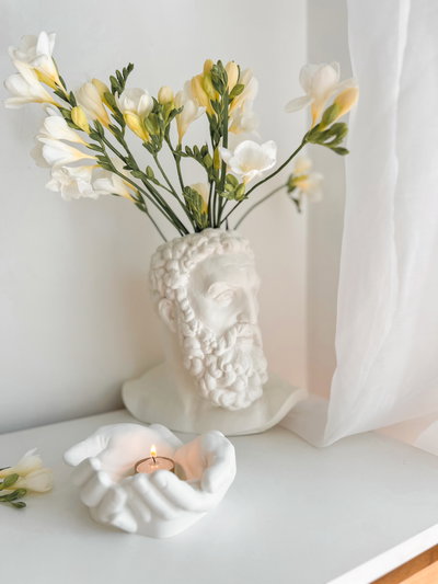 Hércules (florero/maceta)