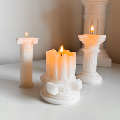 Set de velas COLUMNAS