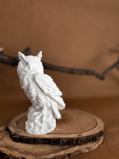 Escultura Búho de Atenea 16cm